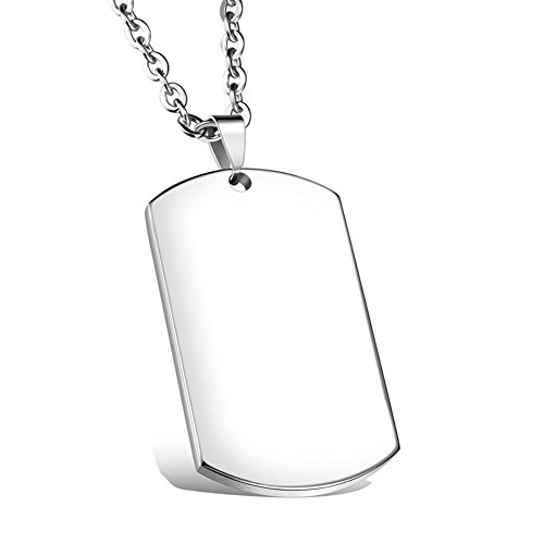 Persönliche Hundemarke Mit Gratis-Gravur - Medizinischer Notfallanhänger Aus Edelstahl