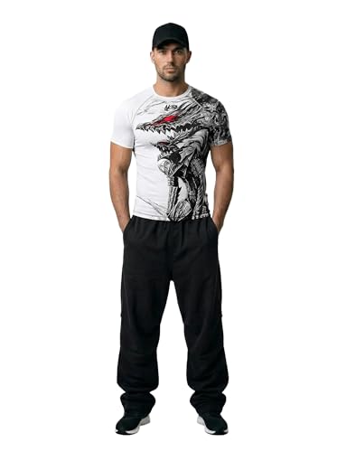 Image of AKIBA Half Sleeve Skins Performance Fit Compression for MMA, BJJ Rash Guard,Gym, Running, Cycling