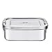 Produktbild G.a HOMEFAVOR Bento Box für Kinder und Erwachsene, 16 cm Auslaufsicher Edelstahl Bento Lunch Box, Brotdose mit Abnehmbarer Silikondichtung, 800 ml