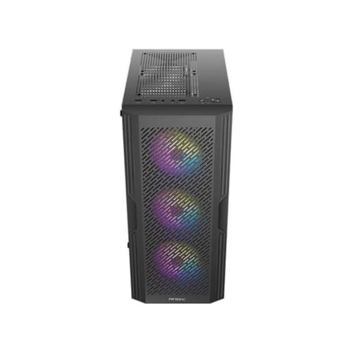 Image of Antec AX20 Elite ATX Mid Tower PC Case Black High Airflow Mesh Front Gaming Cabinet
