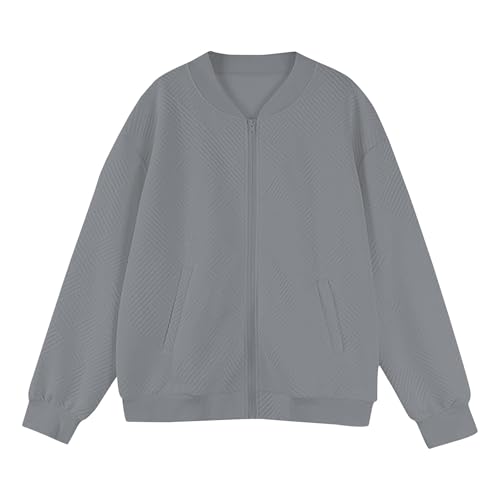 Girls Zip Up Hoodie Casual Hoodless Sweatshirt Lightweight Bomber Jacket Long Sleeve Youth Hoodies Fall Jackets Coat4