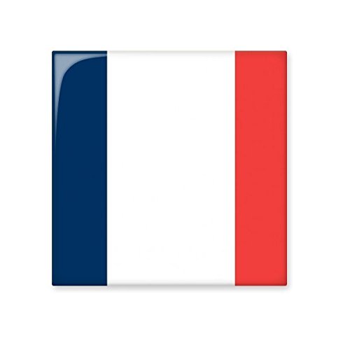 Carreaux de céramique drapeau de la France national Europe symbole pays céramique motif bisque