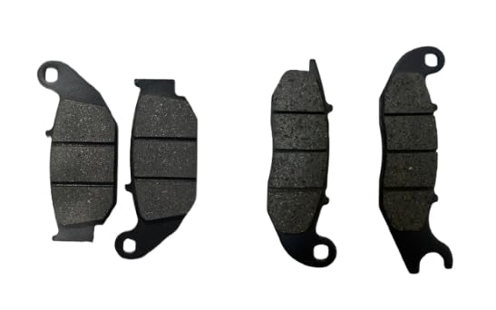 BON Metal Front & Rear Brake Pad Compatible with DAZZLER, CBR 150, TRIGGER, UNICORN 160 | Superior Stopping Power and Performance Auto Part - BP1411 Combo-image-17