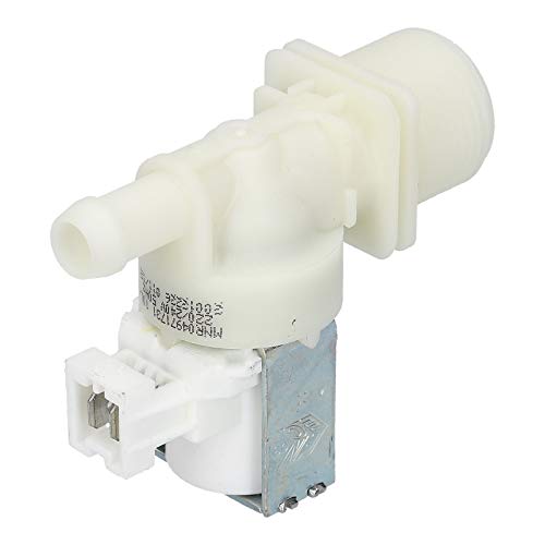 LUTH Premium Profi Parts Válvula solenoide 1 vía 180° 10,5mmØ para Miele 4971731 4971730 Lavadora