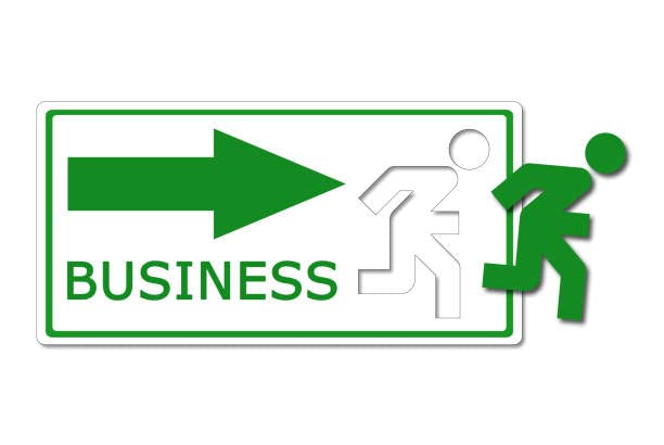 Business Way Iconsign Board, Foam Board fixed with PVC Waterproof sticker and double side tape