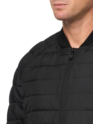BOSS Men's Nylon Puffer Lightweight Bomber Jacket3
