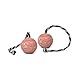 JULIUS K-9 IDC Kautschuk Ball mit Schnur, Geriffelt, 70 mm