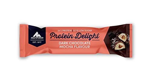 Multipower Protein Delight, 18 x 35 g Riegel (Dark Chocolate Mocha)