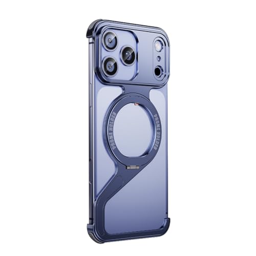 Coque en métal iPhone 17 d'exception : châssis Z d'armature avec support magnétique premium