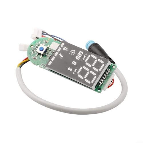 Placa de circuito de visualización de tablero de instrumentos de scooter eléctrico compatible con Xiaomi Electric Scooter Panel Piezas de repuesto (Pro)