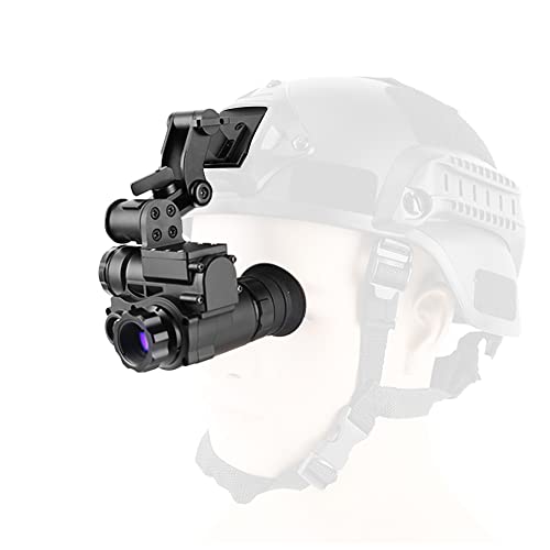 WILDGAMEPLUS Kopf montiert Nachtsichtbrille 656ft Betrachtungsabstand 1920x1080p HD Schwarz/Weiß Grün Modus WiFi/App Fernbedienung IP66 Wasserdicht Monokular NVG10 Cover