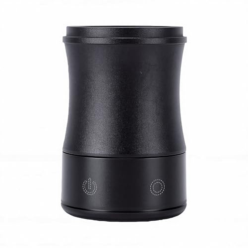 Fockety Balanza digital para café, dosificador de acero inoxidable con pantalla LED y función de tara, recargable y portátil para de émbolo espresso. Accesorios para amantes del café.