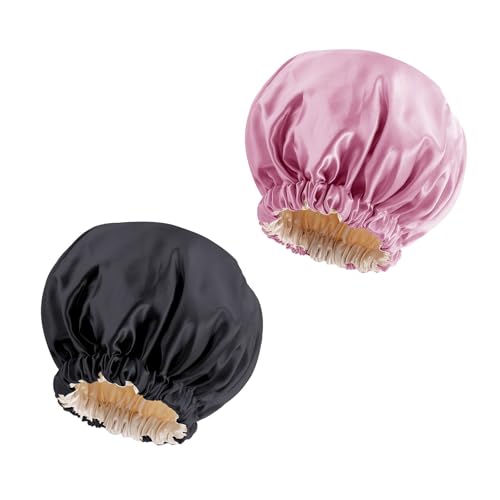 Bonnet de cheveux en satin pour femme Edoneery nuit