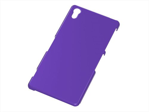 レイ・アウト Xperia Z2 SO-03F ケース ハードコーティング・シェルジャケット バイオレット RT-SO03FC3/V