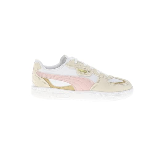 PUMA Kids Girls Palermo Moda Lace Up Sneakers Shoes Casual - White