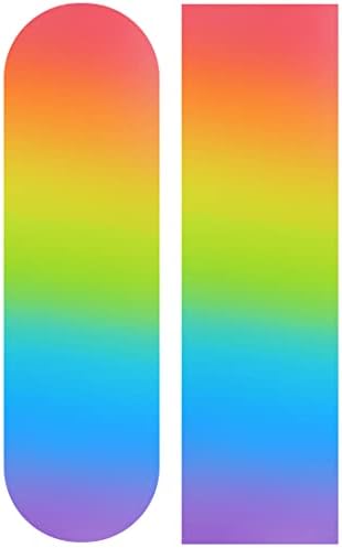 rocxemly Gradient Skateboard Grip Tape Sheet 33 inch Long X 9 inch Wide Waterproof Scooter Grip Tape/Longboard Griptape Sandpaper for Rollerboard