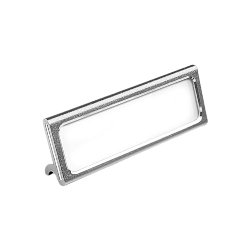 Sbshiouu Sturdy Aluminum Alloy Prices Display Sign for Stores Easy to Updates and Reusable Accessory for Bakeries and Jewelry