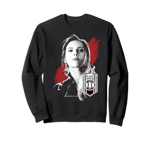 Marvel Avengers Endgame Black Widow Tag Poster Sweatshirt