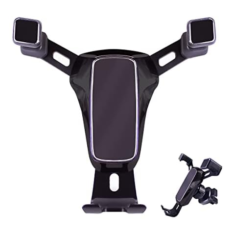 Hwanjia Phone Holder for Car Vent Gravity Phone Stand Cell Phone Automobile Cradles for iPhone 13 / 12 Pro / 11 Pro Max / 8 Plus / 8 / X / XR / XS / S and Android Smartphone Cover