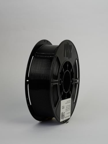 خيوط طباعة من بلاستيك ثلاثي الأبعاد بنوع PETG من لينكس 1.75 ملم - لون أسود