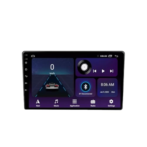 Radio de coche 2 DIN para Opel Zafira B con manos libres para conducir seguro