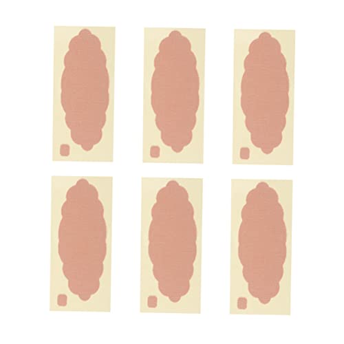 TOVINANNA 6 Piezas antitranspirante pegatinas protección spray corporal almohadillas para axilas Parches antitranspirantes almohadilla de sudor para protector de axilas Fibra natural