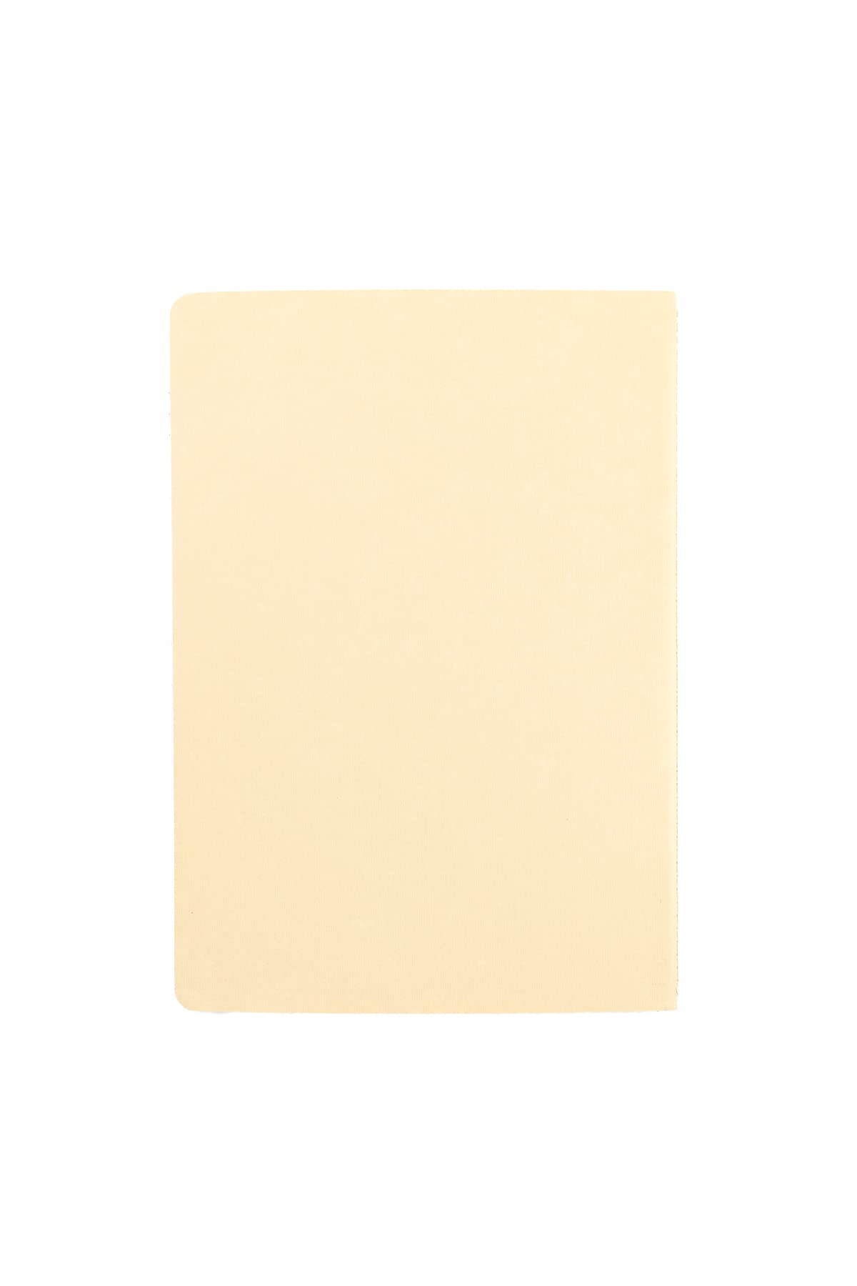 Meteksan Notes 17x24 cm Karton Kapaklı İplik Dikişli Defter, 32 Yaprak, Düz, Bej