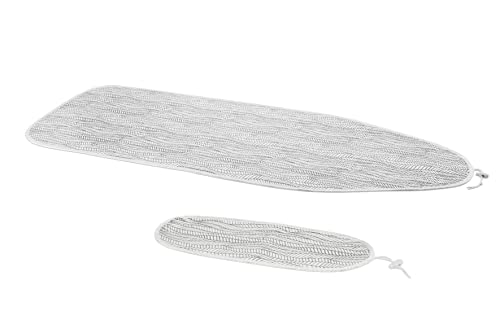 Tescoma 899770.11 Housses pour Table à Repasser avec Jeannette de Repassage, Crème, 123 x 46 cm