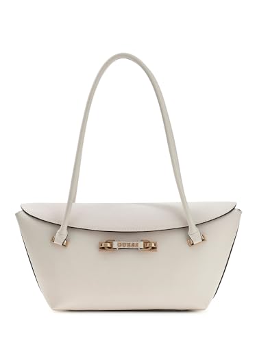 GUESS shoulder bag Sophia Shoulder Satchel Cream White creme-white