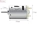 6-12V 10000RPM Mini DC Motor 380 High Torque Gear Motor for RC Boat Model Smart Cars DIY Toys - (1 PCS)