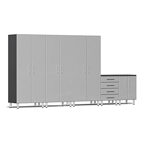Ulti-MATE UG27050S 5-Piece Garage Cabinet System in Stardust Silver Metallic