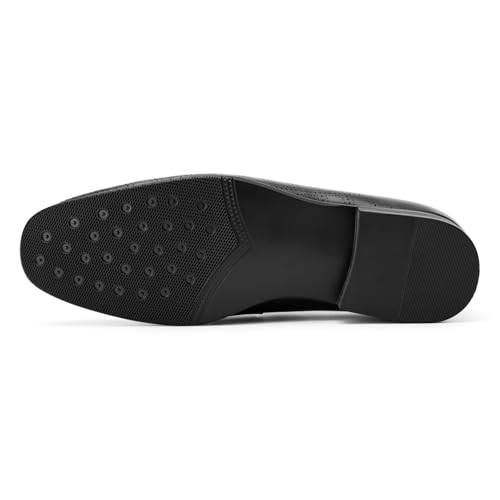Image of JITAI Men's Lindford Moc Toe Bit Slip-on Penny Loafer Party Shoes