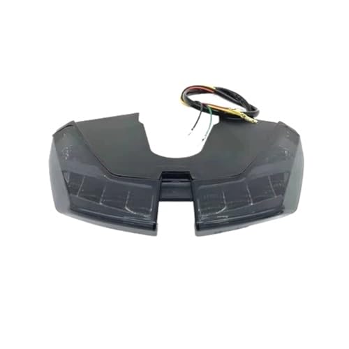 Feu arrière moto premium ABS noir clignotants intégrés pour Ducati Hypermotard 950 SP