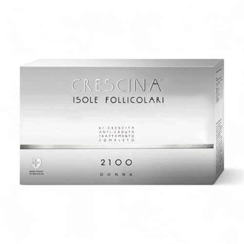Crescina 2100 Femme traitement anti-chute et repousse 20+20 ampoules