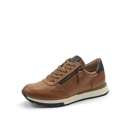 Paul Green Zapatillas de mujer con plantilla intercambiable, zapatillas bajas para mujer, Marrón Medio 06x, 38.5 EU