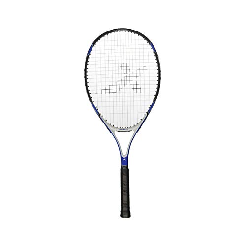 Image of Vector X VXT-1100 25 inch Aluminium Lawn Tennis Racquet for Adults & Kids, Lightweight, Durable & Beginner Tennis Racket Gear for Children, for Outdoor Game Play, Practice & Training (Red)+ Full Cover