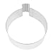 R&M Ornament Round 3" Cookie Cutter in Durable, Economical, Tinplated Steel