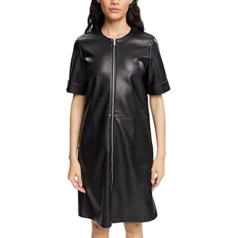 Esprit Vestido Piel Sintética Negro Cover