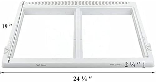 Miniatura 4 de Cubierta de cajón de repuesto para frigidaire FFTR1821QW5A FFTR1821QW6A FFTR1821QW7A FFTR1821QW8B FFHT1826LM2 FFTR1814TBB FRT18L4JB2 FFHT1831QS1