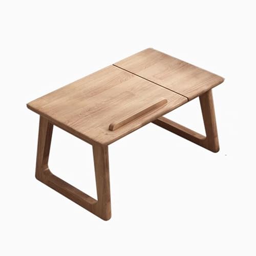 Table basse compacte et pliable 60x35cm pour salon