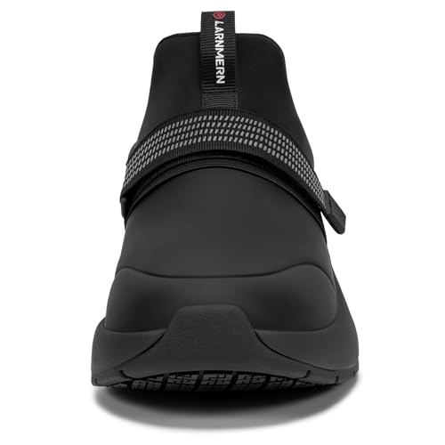 Image of LARNMERN Non Slip Work Boots for Mens Waterproof Chef Shoes