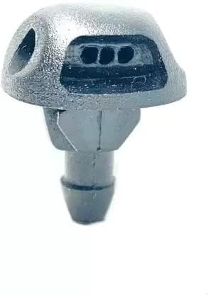 Pinzu Pack of 2 Front Windshield Wiper Spray Water Nozzle Washer Jet Compatible/Replacement for Logan/Duster/Terrano/Verito/Lodgy-picture-23