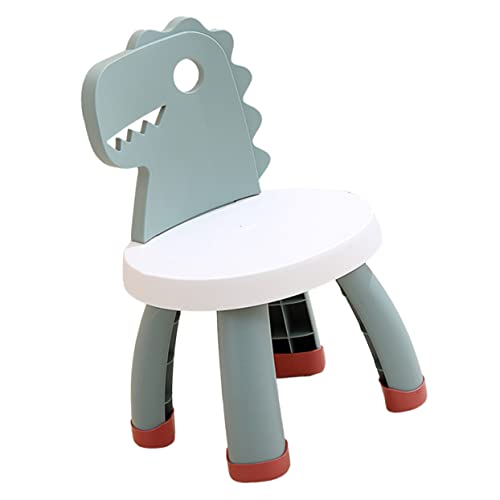 Homoyoyo Portable Stool 4Pcs Chair Green Chair Chairs For Kids Stool Chair Thicken Floor Mat Pvc Green Baby Small Stool Plastic Chair #TOP5