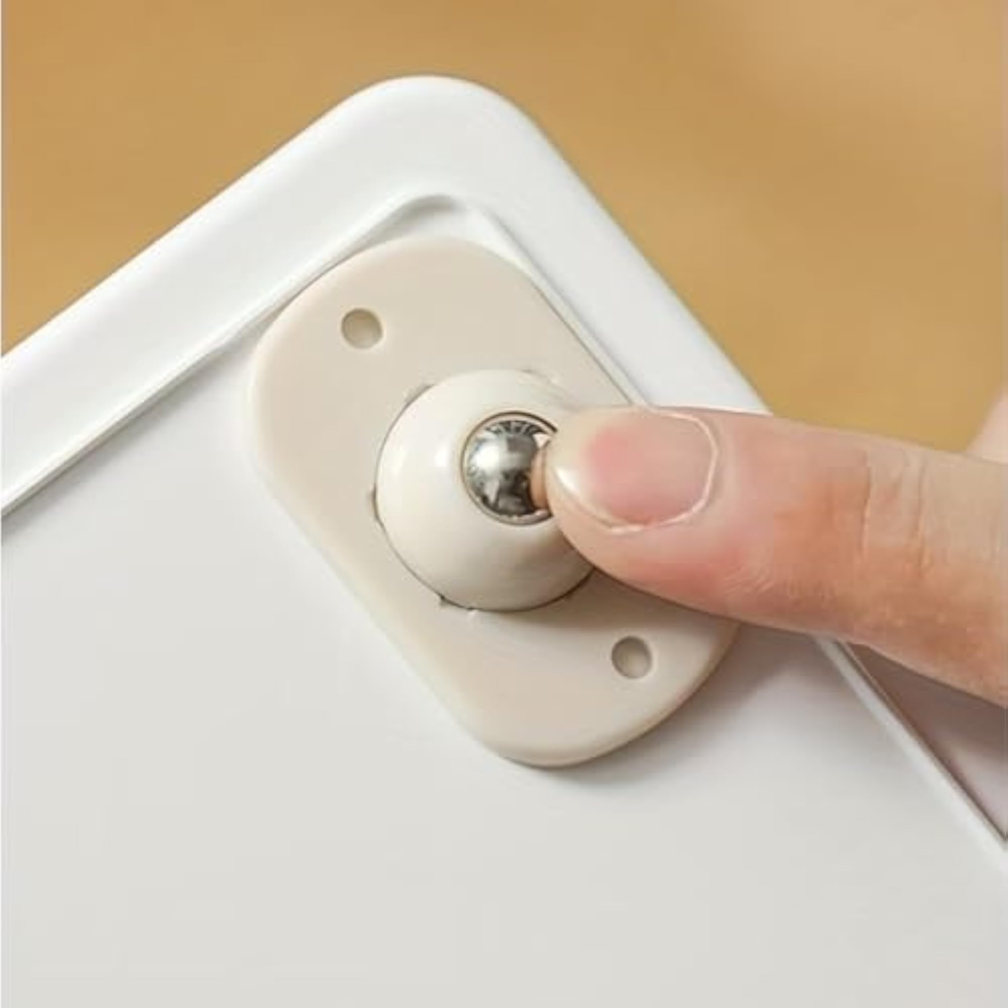 Universal Single Ball Bearing Swivel Casters for Decorative Boxes