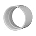 Charlotte Pipe 4" DWV Coupling PVC DWV (Drain, Waste and Vent) Schedule 40 (Single Unit)