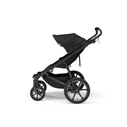 Image of Thule Urban Glide 4-Wheel Single Child All-Terrain Stroller, Lightweight, Air-Filled Tires & Suspension, Twist Hand Brake