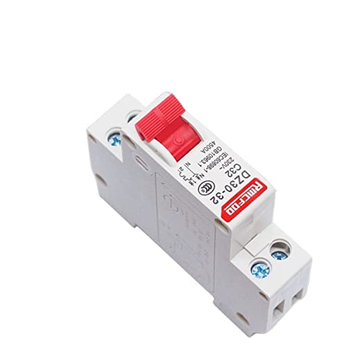 Disjoncteur 1P+N protection contre les surcharges 20A interrupteur domestique