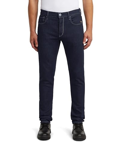 Jean slim G-Star 3301 bleu pour homme en taille W35 L32