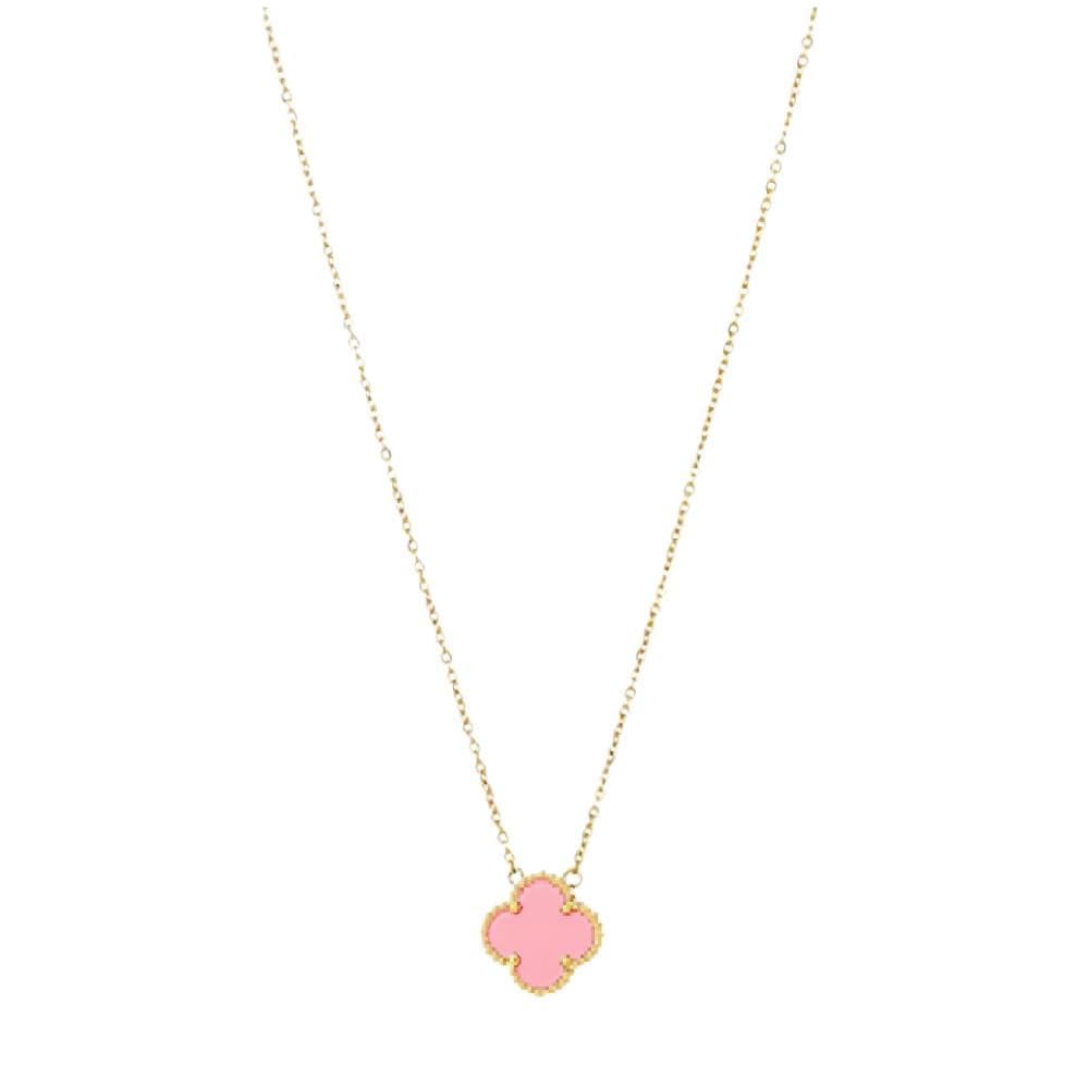 Buy MTOTECH 18K Gold Plated Four Leaf Clover Necklace for Women Girl, Lucky  Clover Pendant,Necklace with AdjustableJewelry Christmas Valentines Day  Gifts Online at desertcartKenya