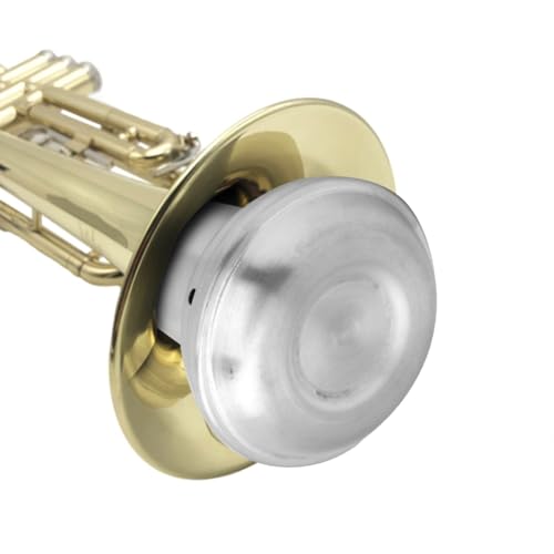 Chiffonade Aluminum Trumpet Straight Mute - Pocket Practice Mute Silencer 110mm Brass Instrument Silencer for Quiet Training